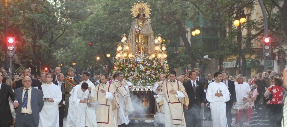 Resultado de imagen de Festividad de la Virgen de los Desamparados